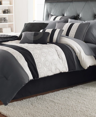 Riverbrook Home Elsie 7-Pc. Comforter Set, Queen