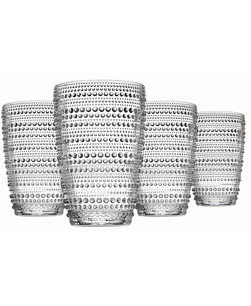 Godinger Mars Modern Vintage Highball Glasses, Set of Four
