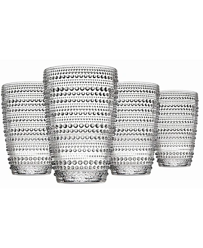 Godinger Mars Modern Vintage Highball Glasses, Set of Four