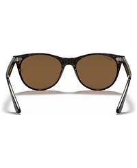 Ray-Ban Unisex Polarized Sunglasses, RB2185 Wayfarer Ii Classic
