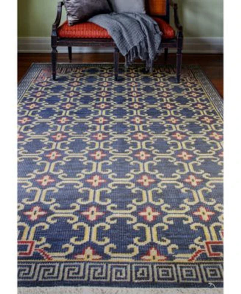 Bashian Carah Crh 106 Navy Area Rug