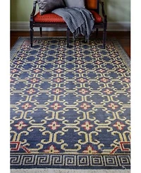 Bashian Carah Crh 106 Navy Area Rug