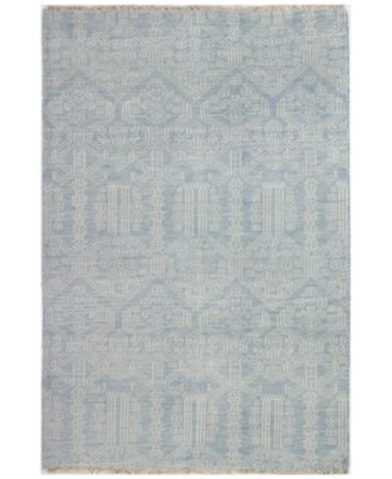 Bashian Carah Crh 108 Light Blue Area Rug