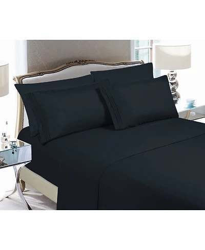 Elegant Comfort Luxury Soft Solid -Pc. Sheet Set