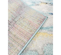 Bashian Medley 5667A Multi 2'6" x 8' Runner Area Rug