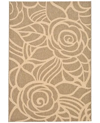 Safavieh Courtyard CY5141 Coffee and Sand 8' x 11' Outdoor Area Rug