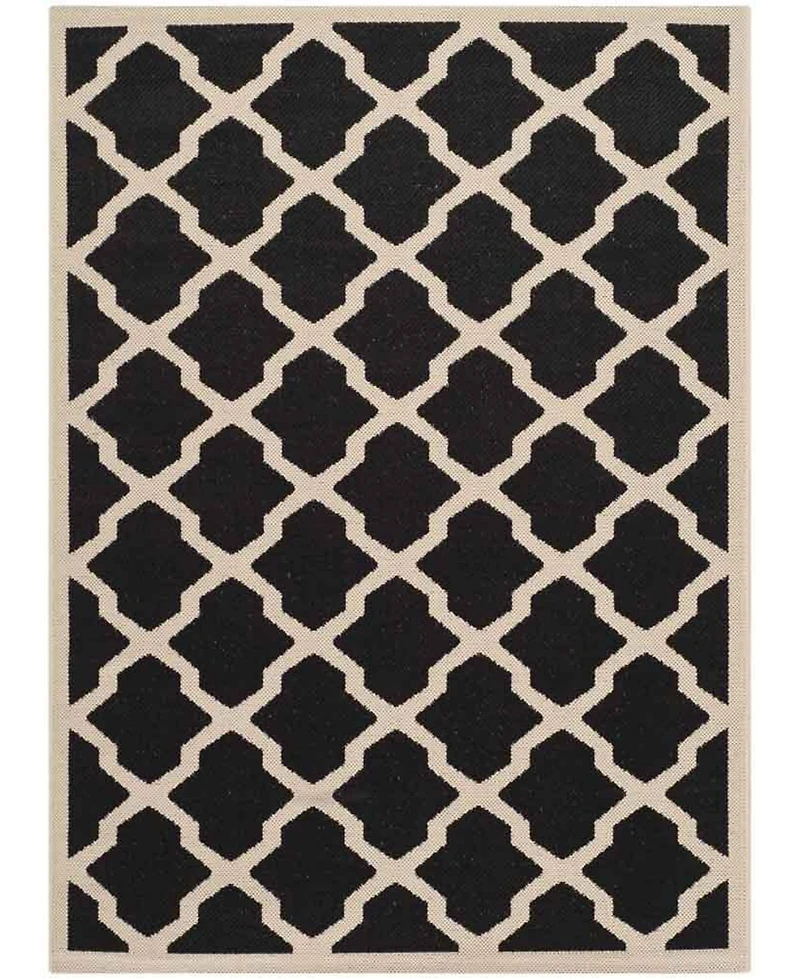 Safavieh Courtyard CY6903 and Beige 5'3" x 7'7" Sisal Weave Outdoor Area Rug