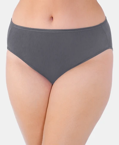 Vanity Fair Women's Illumination Plus Size High-Cut Satin-Trim Brief Underwear 13810