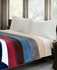 Woolrich Electric Reversible Plush To Berber Blankets