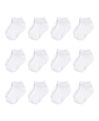 Hudson Baby Boys Unisex 12Pk No Show Socks