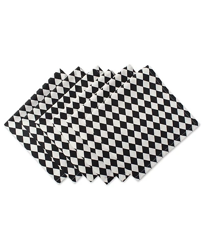 Harelquin Print Napkin, Set of 6