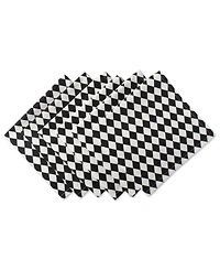Harelquin Print Napkin, Set of 6