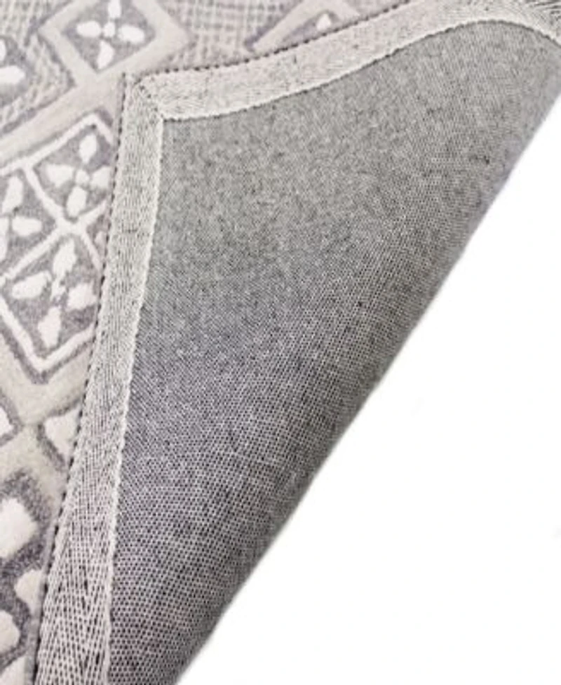 Closeout Bashian Nico Nic 150 Gray Area Rug
