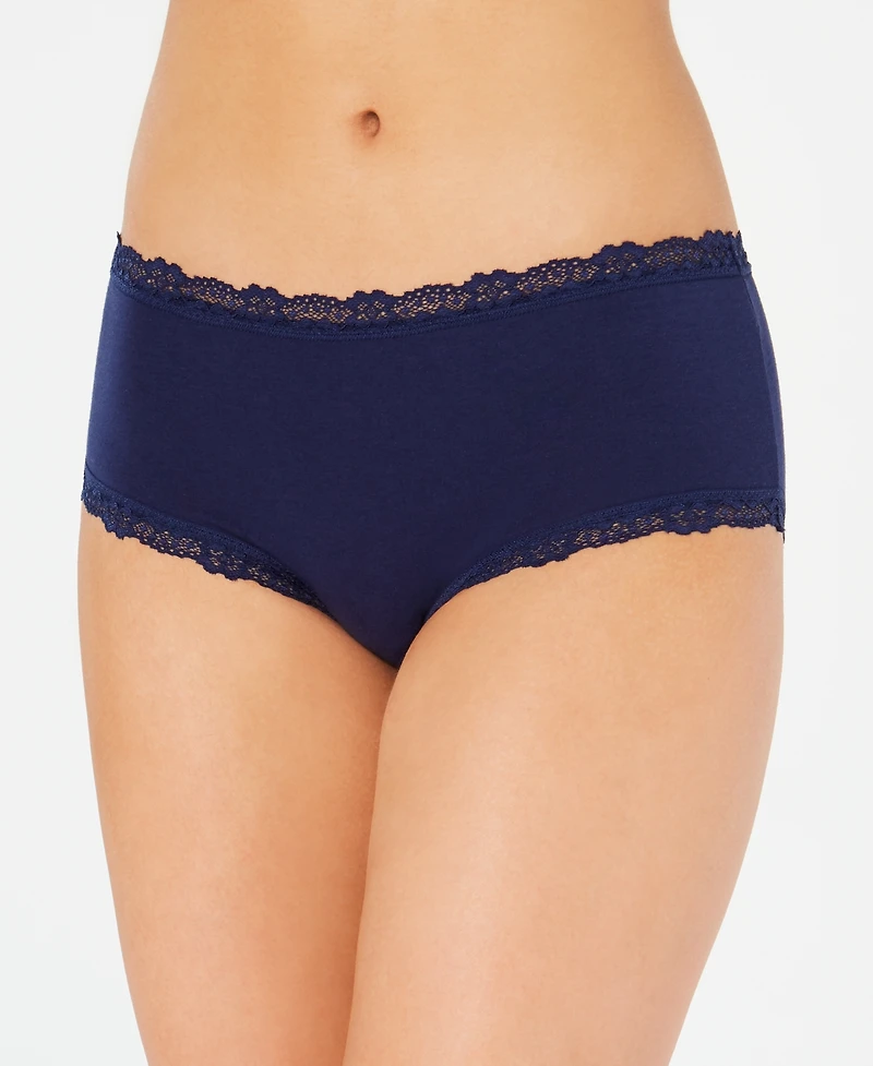 Jenni Women's Lace Trim Hipster Underwear, Created for Macy's