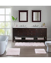 Madison Park Pearl Tufted Channel Bath Rug, 17" x 24"