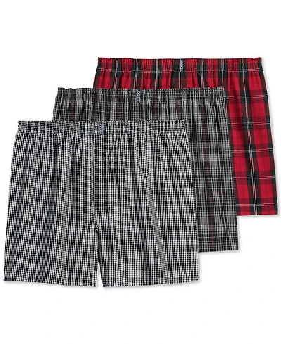 Jockey Men's 3-Pack Woven Boxers