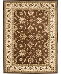 Safavieh Lyndhurst LNH553 Brown and Ivory 8' x 11' Area Rug