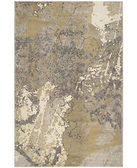 Safavieh Monaco MNC219 Ivory and Gray 5'1" x 7'7" Area Rug