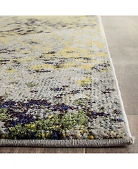 Safavieh Monaco MNC223 Gray and Multi 8' x 11' Area Rug