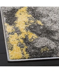 Safavieh Adirondack 134 Gray and Yellow 5'1" x 7'6" Area Rug
