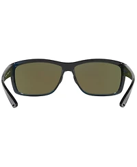 Costa Del Mar Polarized Sunglasses, Cdm Mag Bay 06S000163 63P
