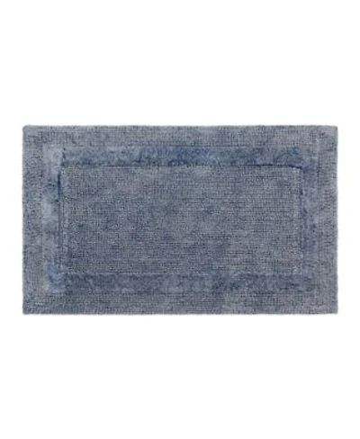 French Connection Stonewash Cotton Blend Bath Rug