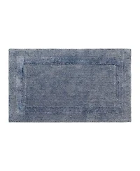 French Connection Stonewash Cotton Blend Bath Rug