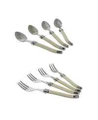 French Home Laguiole Cocktail or Dessert Spoons and Forks