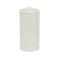 Household Essentials Paper Rope Wicker Toilet Paper Roll Holder