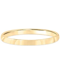 14k Gold 2mm Wedding Band