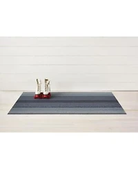 Chilewich Block Stripe Shag Utility Mat 24x36 Collection