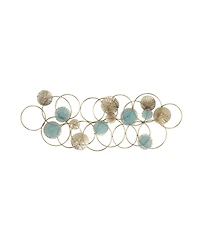 Rosemary Lane Contemporary Ornamental Metal Wall Decor
