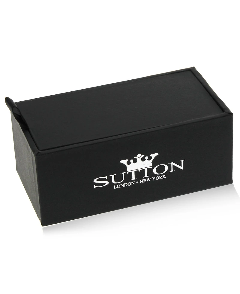 Sutton Silver-Tone Sink Tap Cufflinks