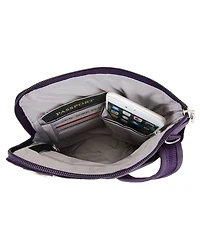 Travelon Anti-Theft Classic Slim Double Zip Crossbody