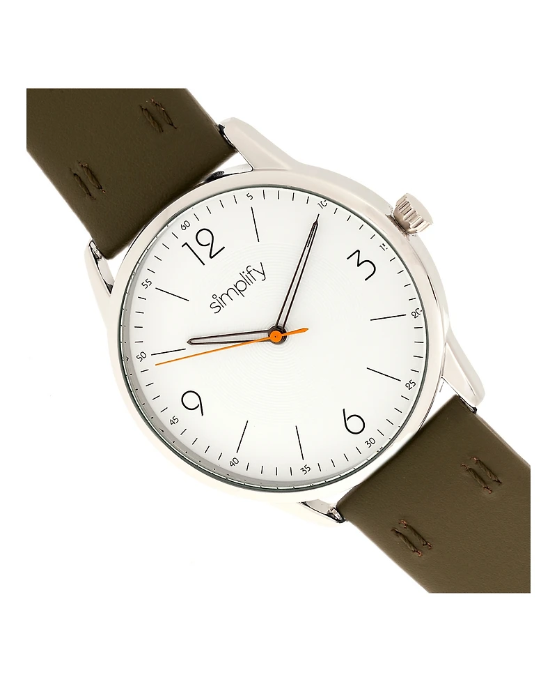 Simplify Quartz The 6300 White Dial