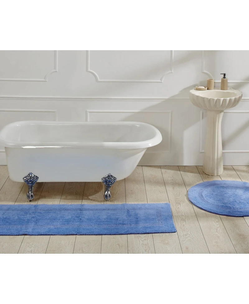 Better Trends Tufted Reversible Bath Mat, 30" Round