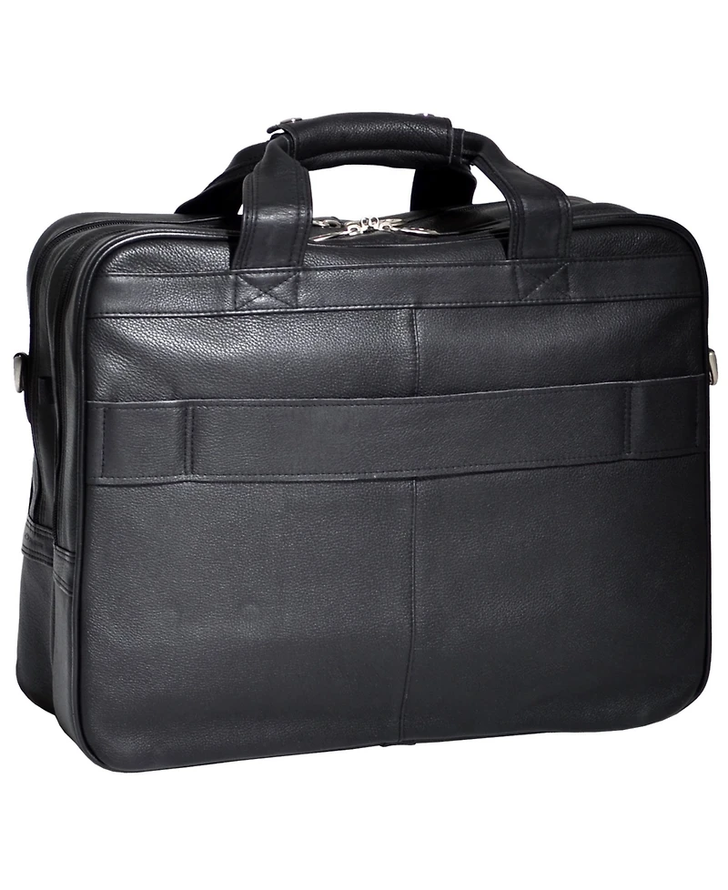 McKlein Gold Coast, 17" Patented Detachable -Wheeled Laptop Briefcase