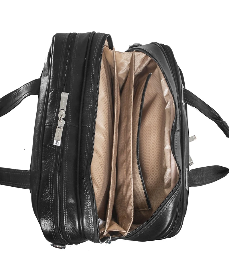 McKlein Siamod Ceresola Checkpoint-Friendly Detachable -Wheeled Laptop Briefcase