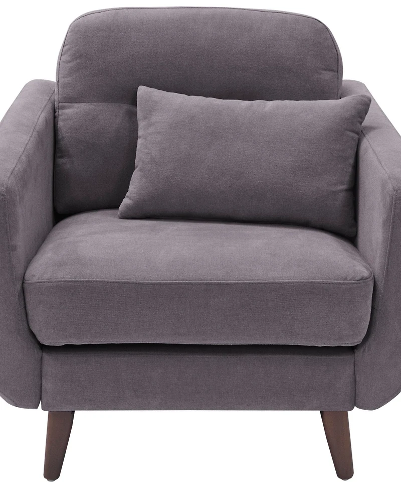 Elle Decor 24" Mid-Century Modern Chloe Armchair