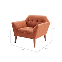 Newport Tufted Lounge Chair