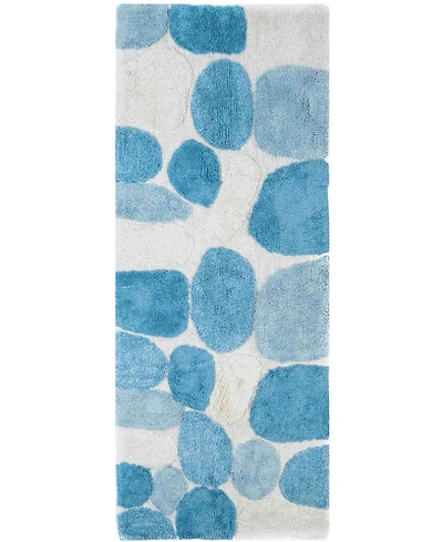 Chesapeake Pebbles Plush Bath Runner, 24" x 60"
