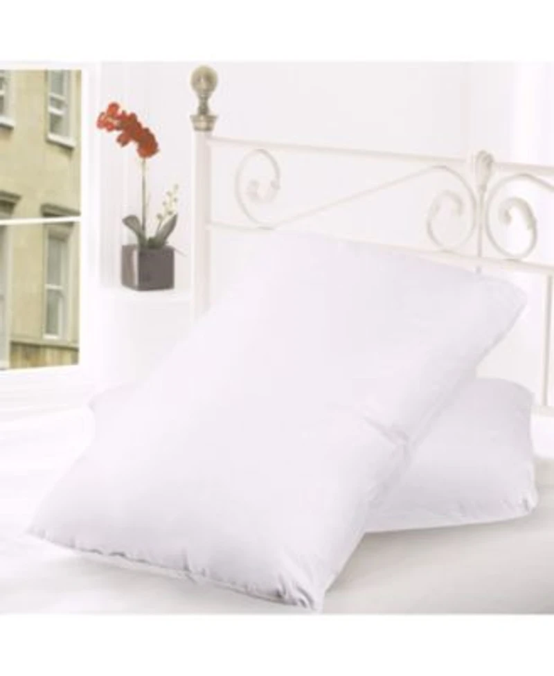 Sweet Home Collection Down Feather Blend 100 Cotton Cover Premium 2 Pack Pillows