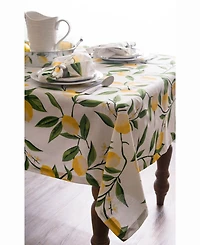 Lemon Bliss Print Table cloth 52" X 52"