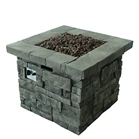 Angeles Outdoor Square Fire Pit
