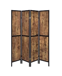 Garden 4-Panel Folding Screen