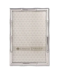 Lawrence Frames Silver Metal Bamboo Picture Frame