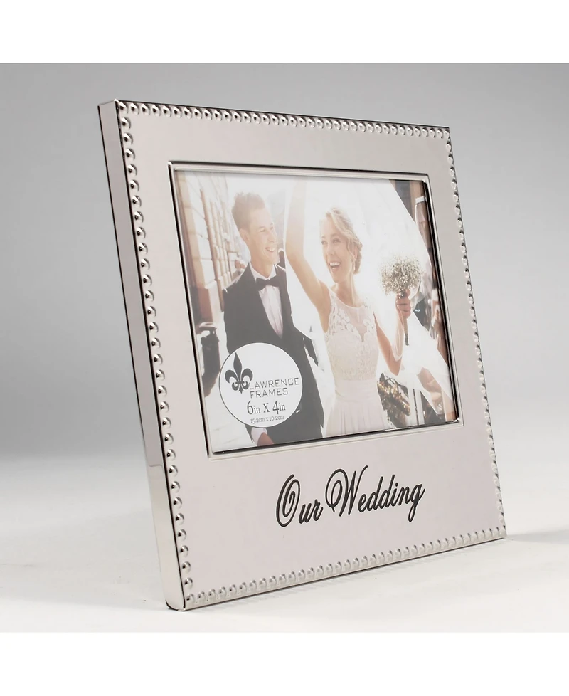 Lawrence Frames Our Wedding Picture Frame - 4" x 6"
