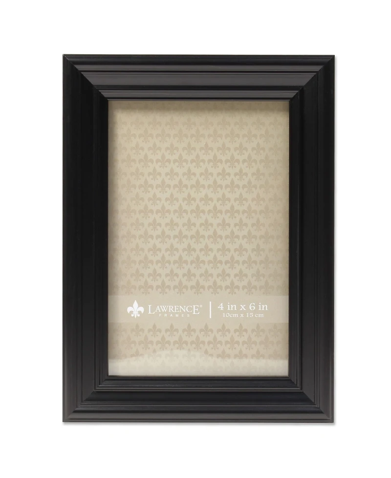Lawrence Frames Classic Detailed Black Picture Frame