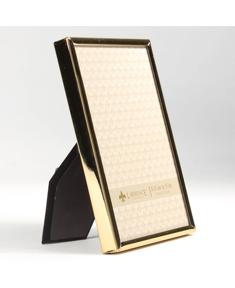 Lawrence Frames Simply Gold Metal Picture Frame - 3.5" x 5"