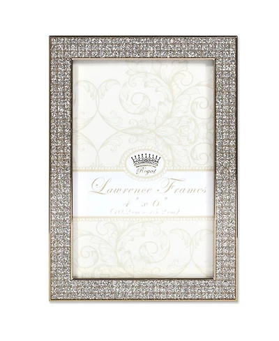 Lawrence Frames Turner Gold and Glitter Metal Picture Frame - 4" x 6"